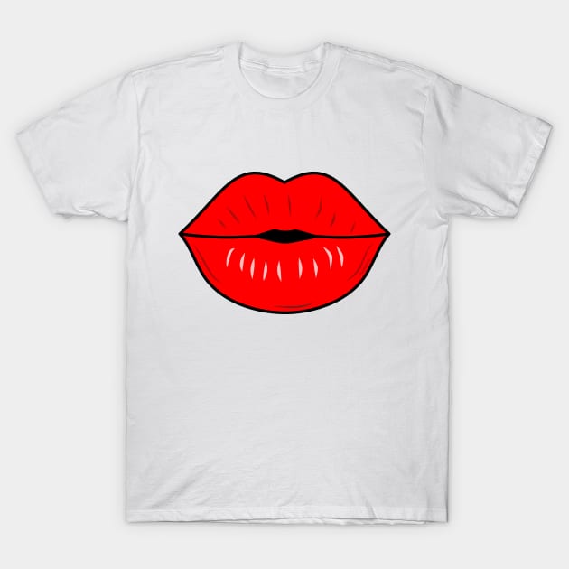 Kiss T-Shirt by Pendientera